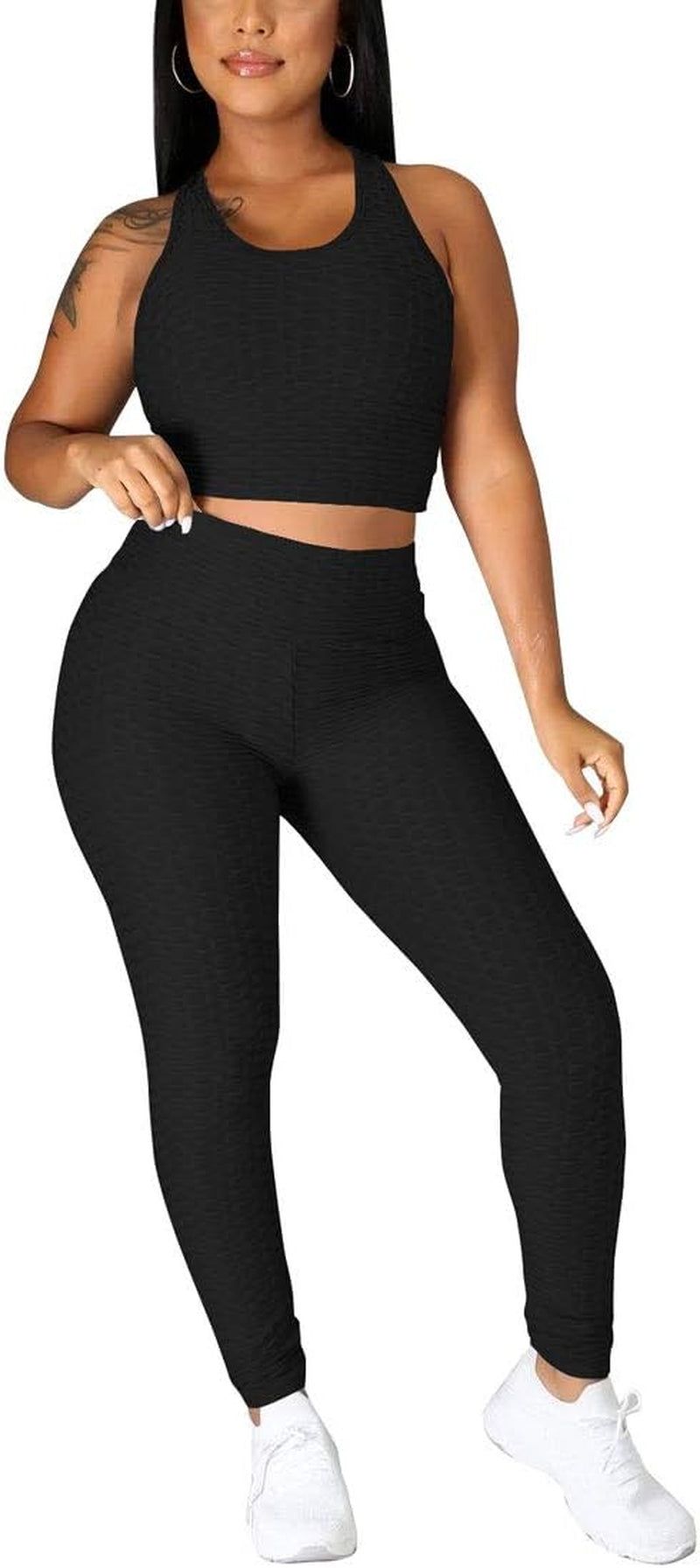 Workout Sets for Women 2 Piece Outfits Sexy Summer Sweatsuits Jogging Suits Casual Bodycon Tracksuits