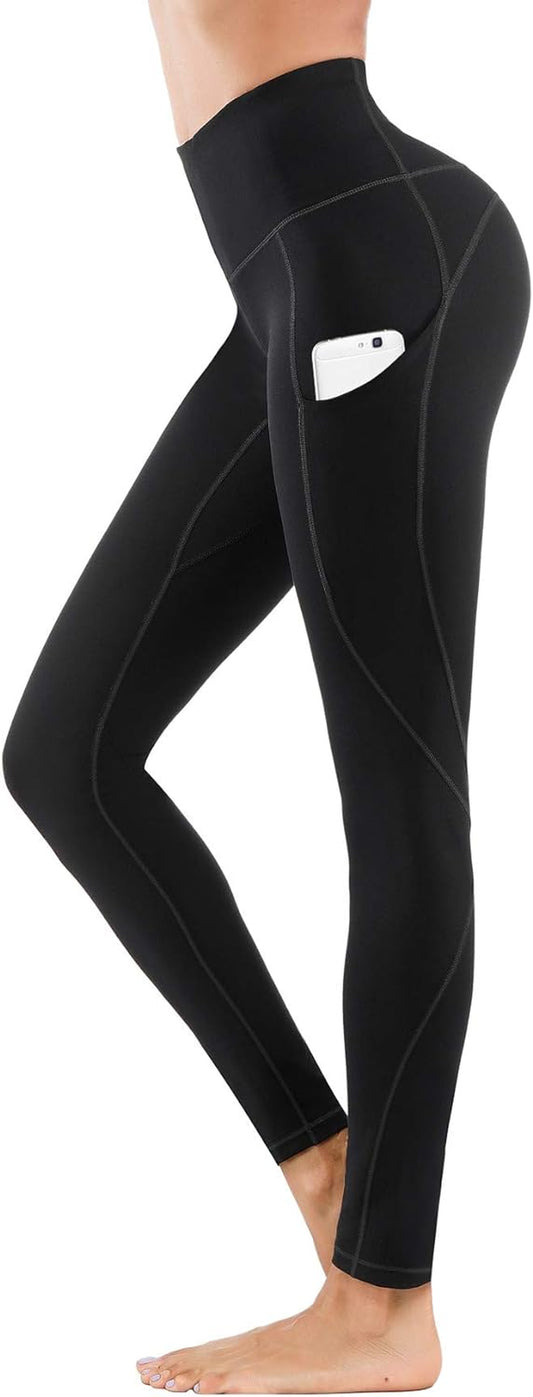 High Waist Yoga Leggings with Pockets