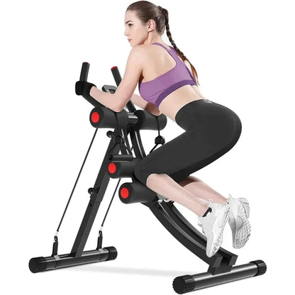 A Workout Equipment for Strength Training,Adjustable Ab Exercise Equipment for Stomach Workout,Foldable Core Abdominal