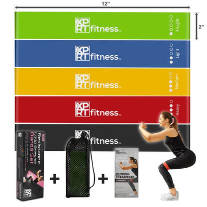 Set of 5 Versatile Resistance Bands