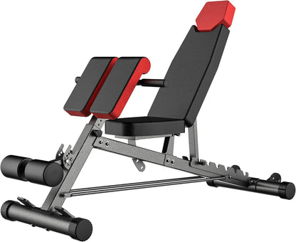 Versatile FID Weight Bench for Comprehensive Body Training