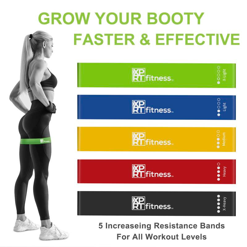 Set of 5 Versatile Resistance Bands