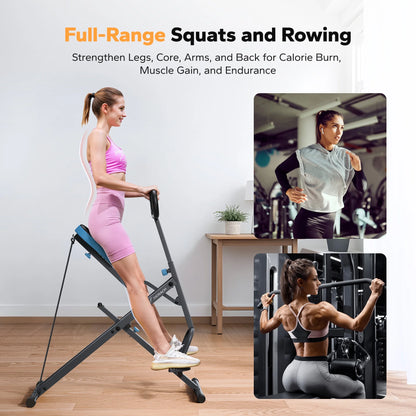 Compact Weight Support Squat Machine