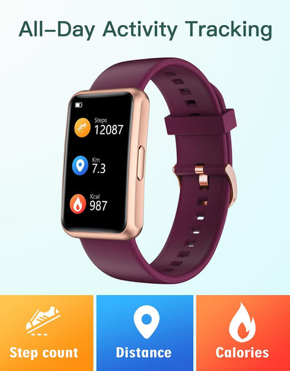 Fitness Tracker - Bluetooth-Free, App-Free, No Phone