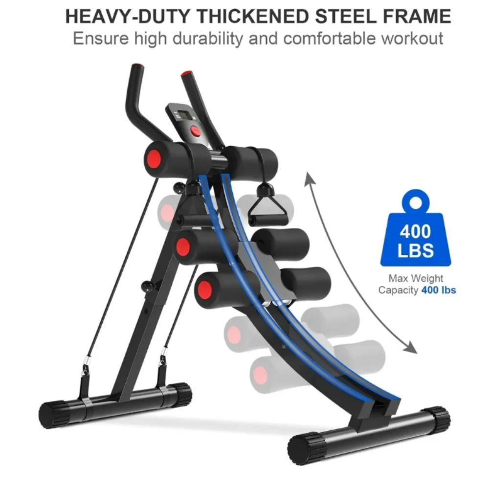 Adjustable Foldable Ab Trainer for Full-Body Strength Workouts