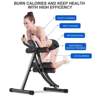 Adjustable Foldable Ab Trainer for Full-Body Strength Workouts