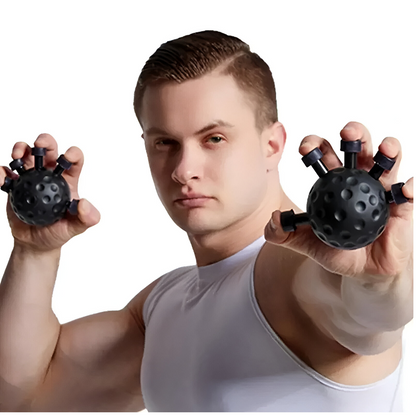 Adjustable Hand & Finger Strengthener for Forearm and Climbing Training